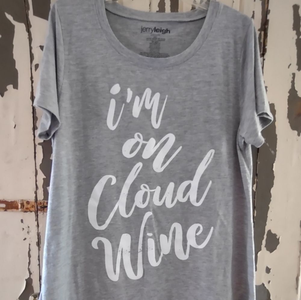Jerry Leigh, XXXL (22) Lightweight Gray Tee